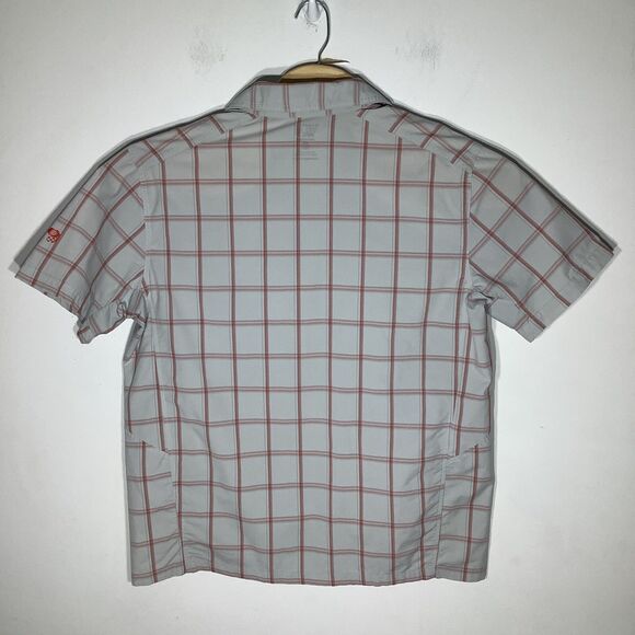 Mountain Hardwear Mens Short Sleeve Button‎ Up Shirt Size Large - Picture 3 of 5